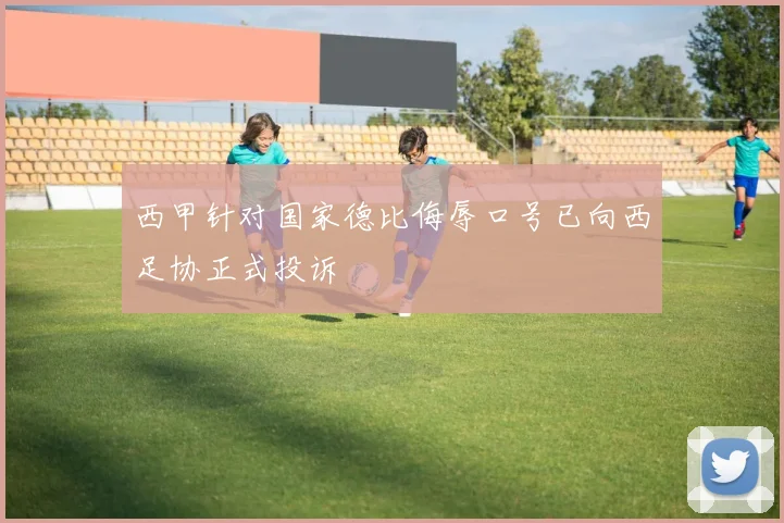 西甲针对国家德比侮辱口号已向西足协正式投诉